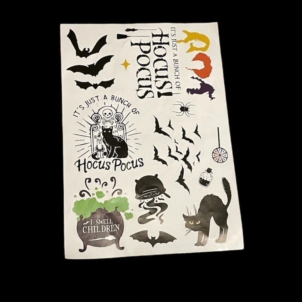 Hocus pocus Halloween stickers wall decor window stickers window clings
